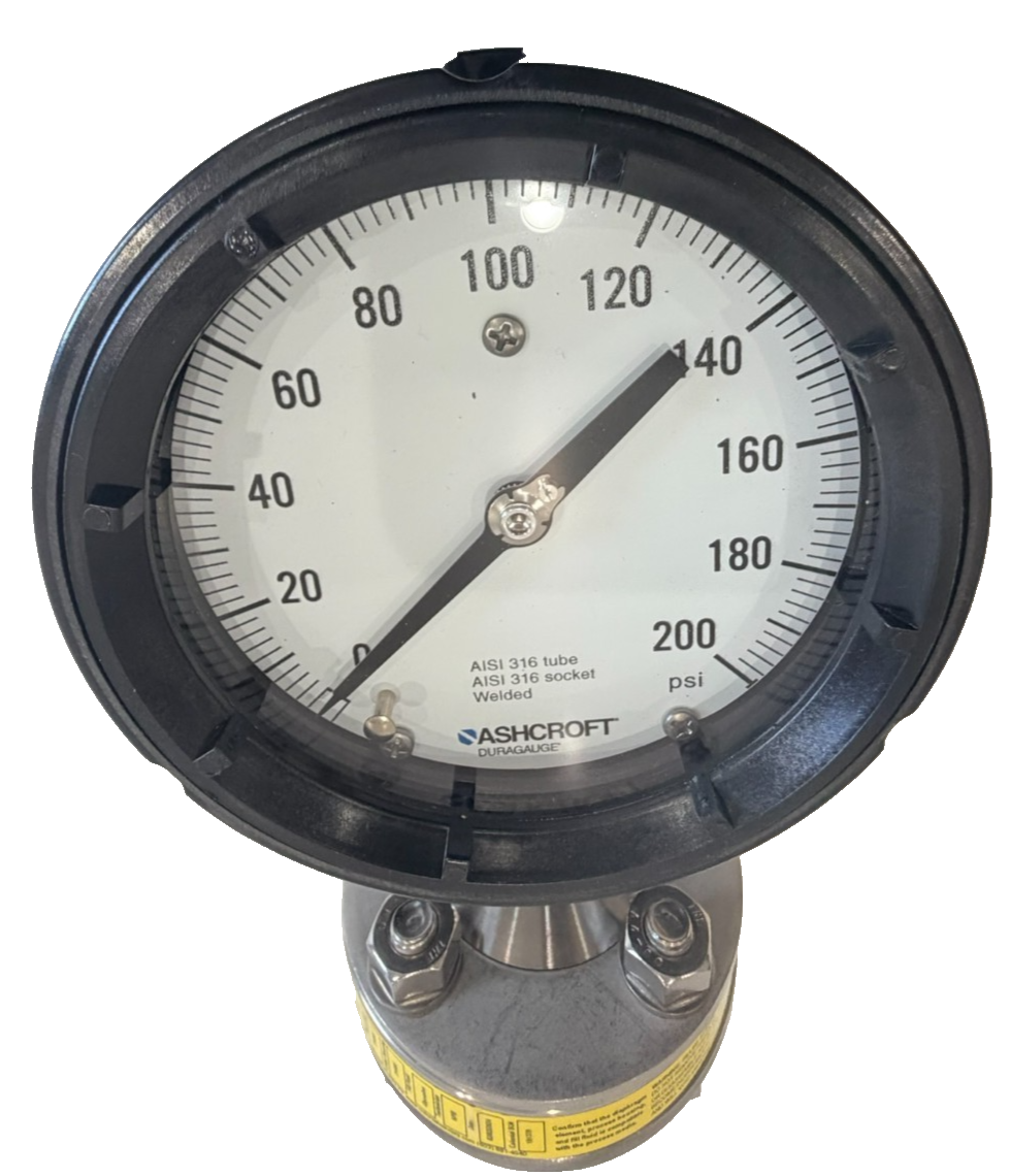 NEW ASHCROFT 45-1279SS04L 4.5" PRESSURE GAUGE 451279SS04L - Image 4
