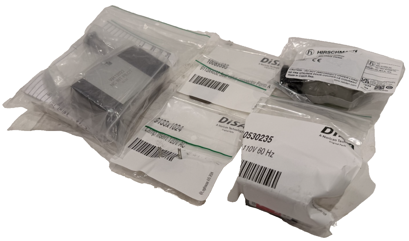 NEW DISA 2050R0110 3/2 NC W/ 60HZ SOLENOID VALVE KIT W412022 - Image 3