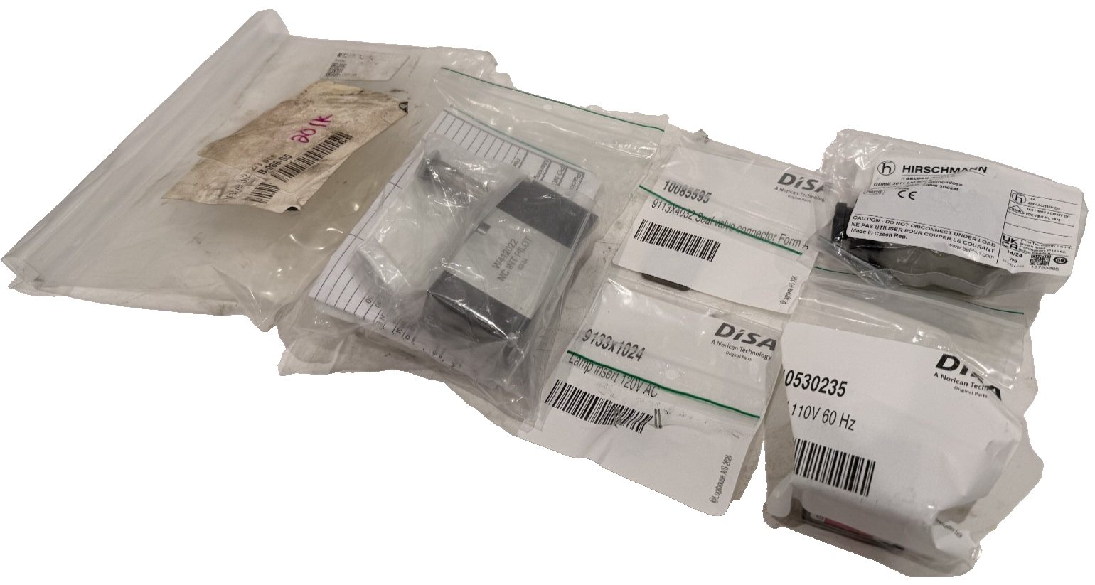 NEW DISA 2050R0110 3/2 NC W/ 60HZ SOLENOID VALVE KIT W412022