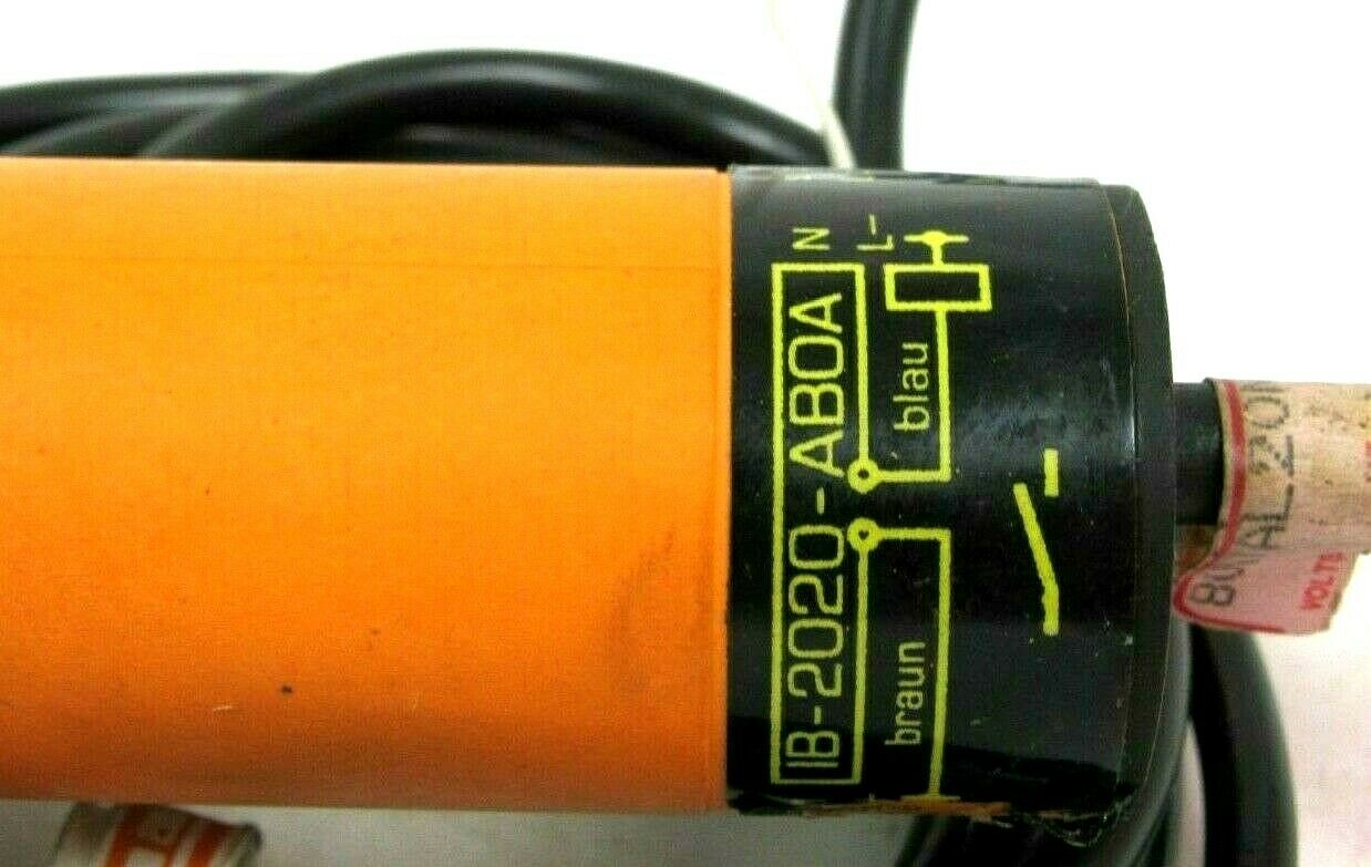 NEW IFM EFECTOR IB-2020-AB0A INDUCTIVE PROXIMITY SENSOR IB2020AB0A - Image 3