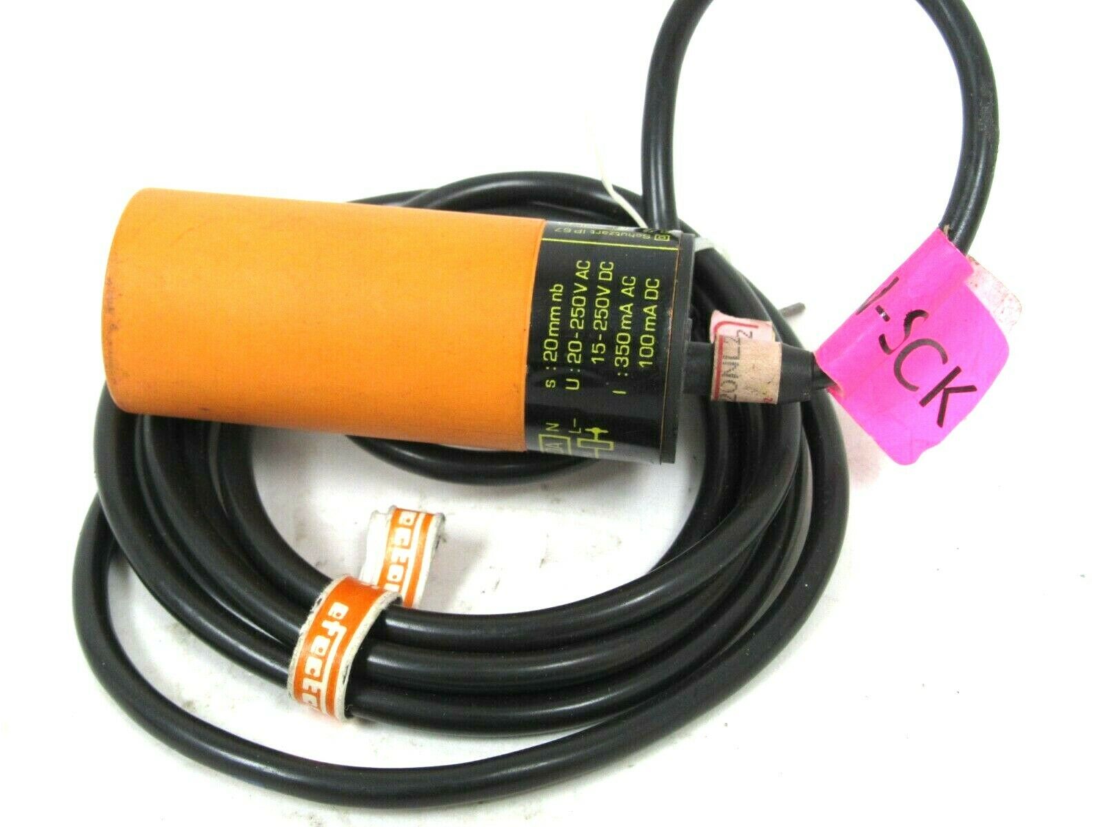 NEW IFM EFECTOR IB-2020-AB0A INDUCTIVE PROXIMITY SENSOR IB2020AB0A - Image 4