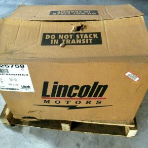 NEW LINCOLN MOTORS CF6P2UDN64 MOTOR 2HP 460V 3PH  1175RPM LM25759