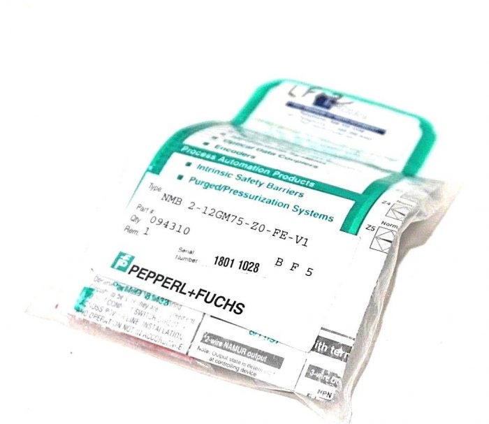 NEW PEPPERL FUCHS NMB2-12GM75-Z0-FE-V1 INDUCTIVE SENSOR NMB212GM75Z0FEV1