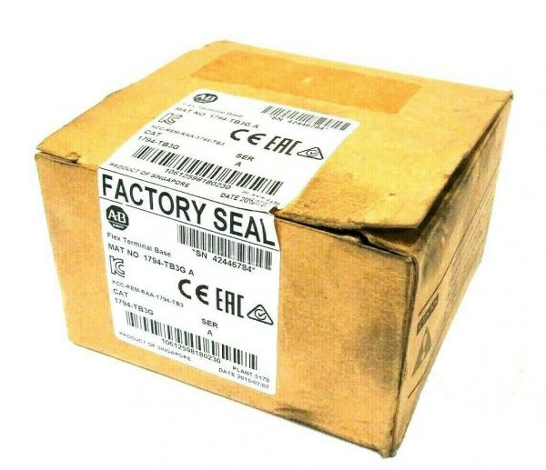 NEW SEALED ALLEN BRADLEY 1794-TB3G TERMINAL BASE SER.A 1794TB3G