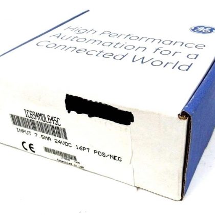 NEW SEALED GE FANUC IC694MDL645C INPUT MODULE 24VDC 7.5MA 16PT POS/NEG