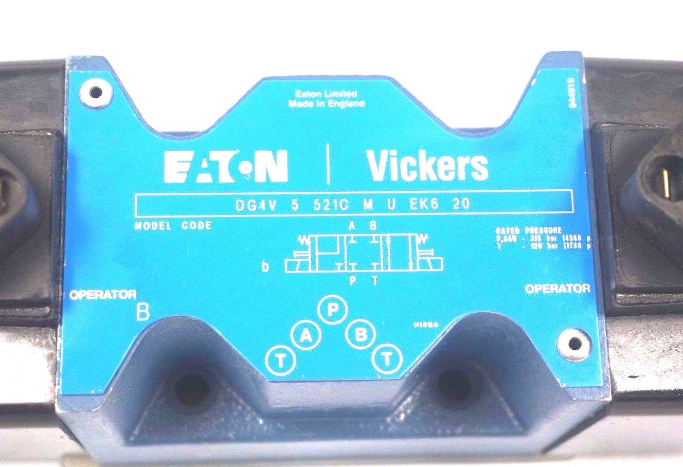 NEW VICKERS DG4V-5-521C-M-U-EK6-20 VALVE DG4V 5 521C M U EK6 20 - Image 3