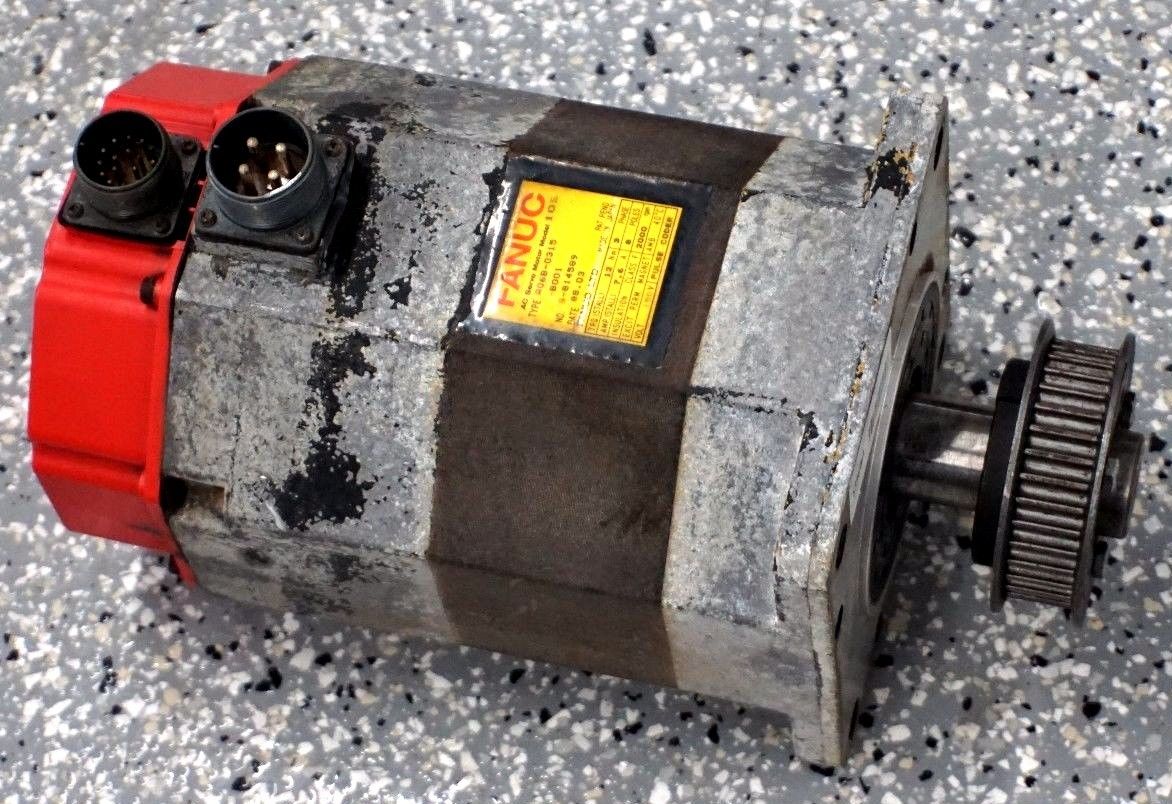 FANUC A06B-0315-B001 SERVO MOTOR G-814589, A06B0315B001 - SB