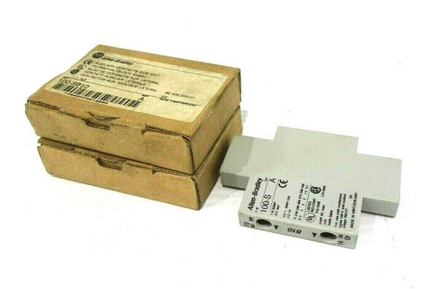 LOT OF 2 NEW ALLEN BRADLEY 100-SB10 AUXILIARY CONTACTS SER.A 100SB10