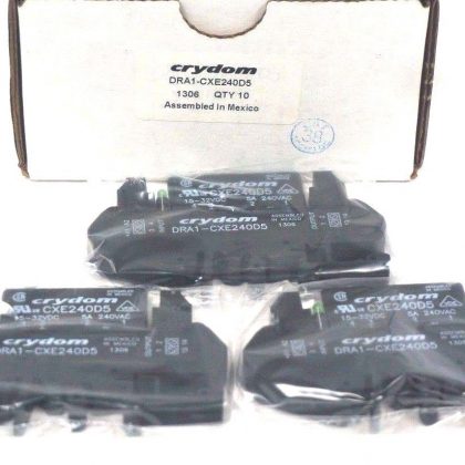 LOT OF 3 NEW CRYDOM DRA1-CXE240D5 DIN RAIL MOUNTS DRA1CXE240D5