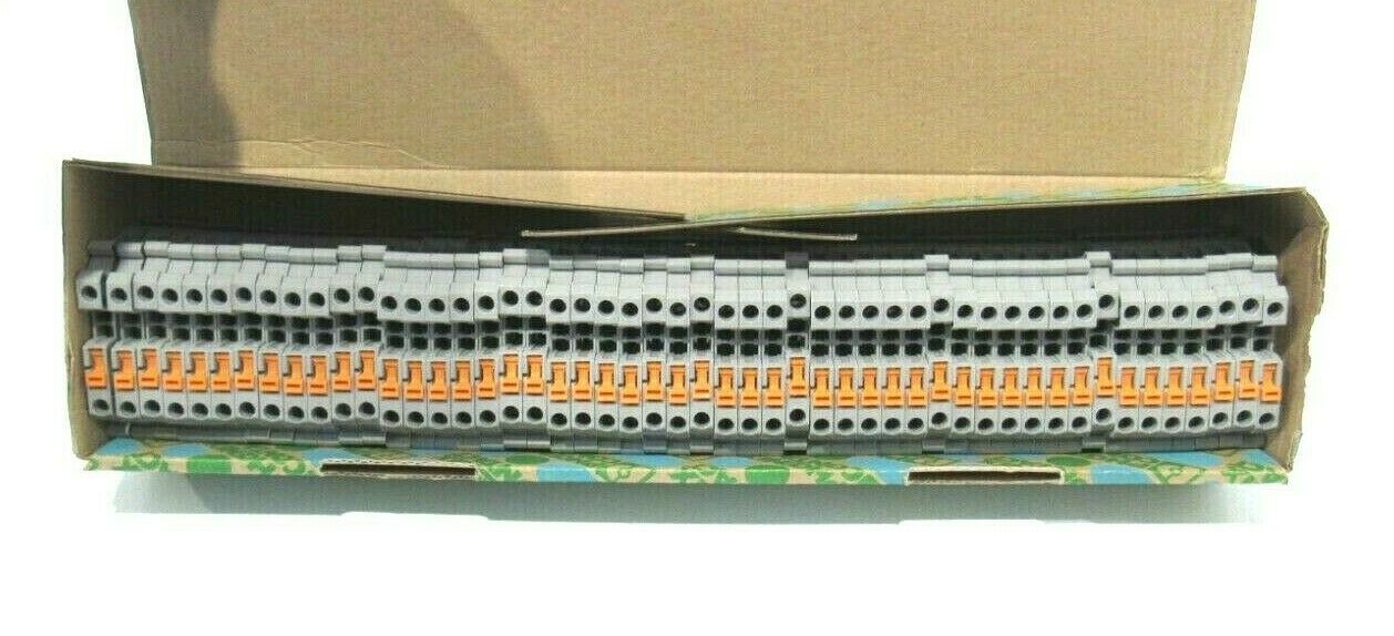 LOT OF 50 NEW PHOENIX CONTACT TERMINAL BLOCKS 3046141 UT4MTEX - Image 3