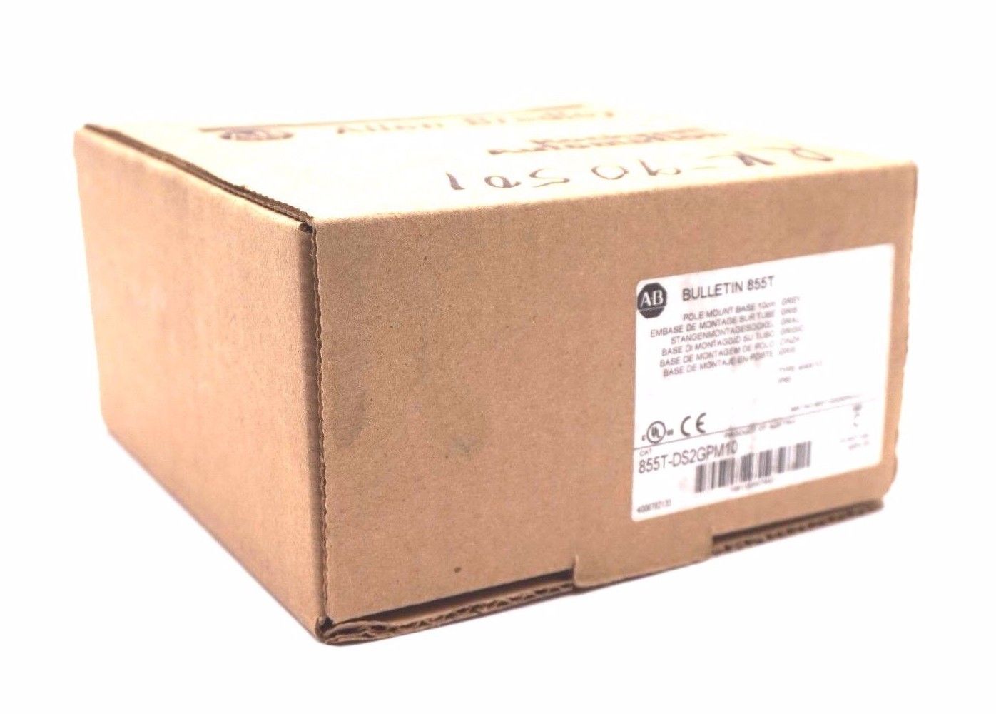 NEW ALLEN BRADLEY 855T-DS2GPM10 POLE MOUNT BASE SER.C 855TDS2GPM10