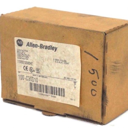 NEW  ALLEN BRADLEY CONTACTOR 100C30D10 SER C
