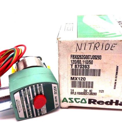 NEW ASCO FBX8262G007 SOLENOID VALVE 8262G007