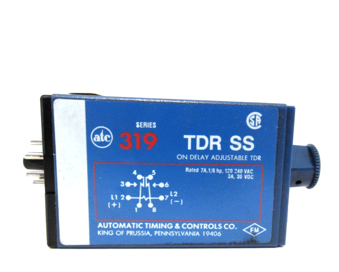 NEW ATC 319B-101-Q-1-X TIME DELAY RELAY 319B101Q1X - Image 3