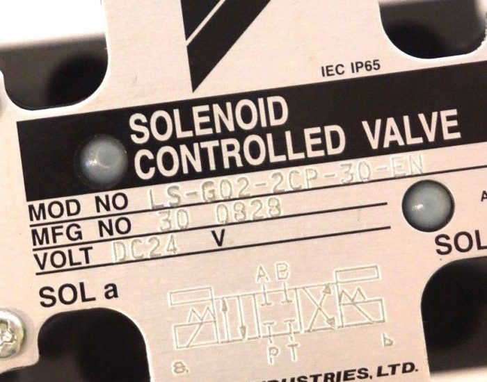 NEW DAIKIN LS-G02-2CP-30-EN SOLENOID CONTROLLED VALVE LSG022CP30EN - Image 3