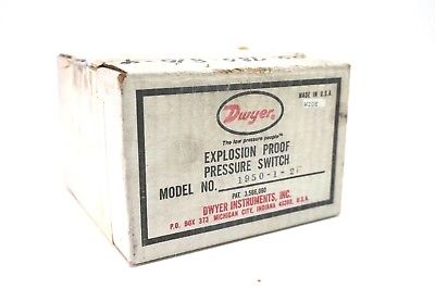Dwyer 1950-1-2f Explosion Proof Pressure Switch 195012F for sale online 
