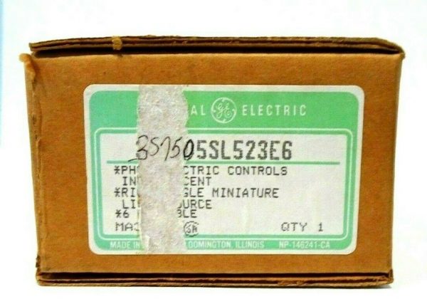 NEW GENERAL ELECTRIC 3S7505SL523E6 PHOTOELECTRIC LIGHT SENSOR - Image 3