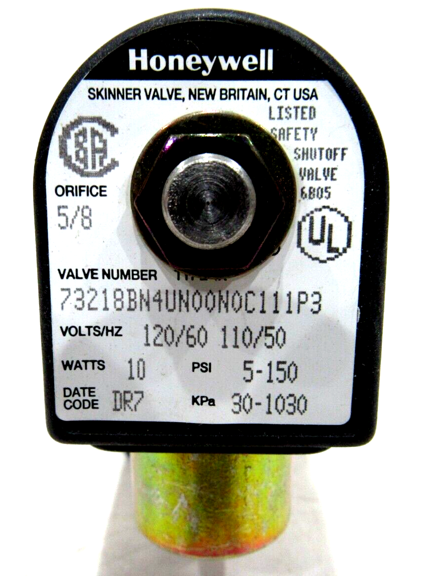 NEW HONEYWELL 73218BN4UN00N0C111P3 SOLENOID VALVE - Image 3