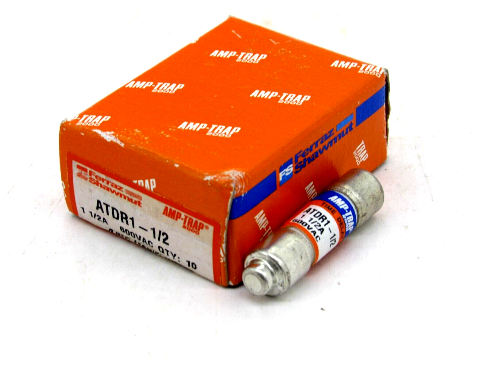 NEW LOT OF 10 FERRAZ SHAWMUT ATDR1-1/2 FUSES ATDR112 - SB Industrial ...