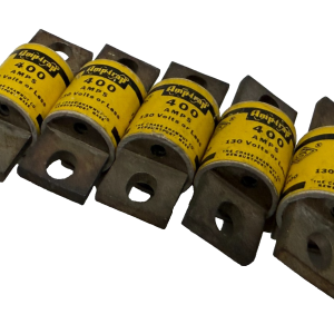 NEW LOT OF 5 CHASE-SHAWMUT A13X400 AMPTRAP FUSES 400AMP 130V