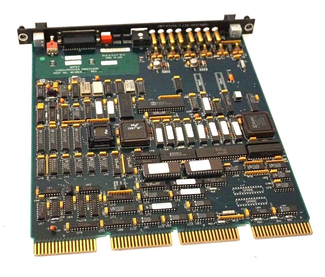 NEW MEASUREX QGP63 VIDEO / PRINTER PROCESSOR BOARD 054059 REV. A - SB ...