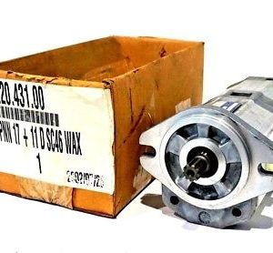 NEW SAUER DANFOSS PNN 17+11D SC46 WAX HYDRAULIC PUMP 21953757 PNN1711DSC46WAX