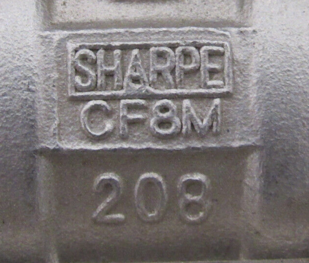 NEW SHARPE 1/2" BALL VALVE 53036 1000 CWP - Image 5