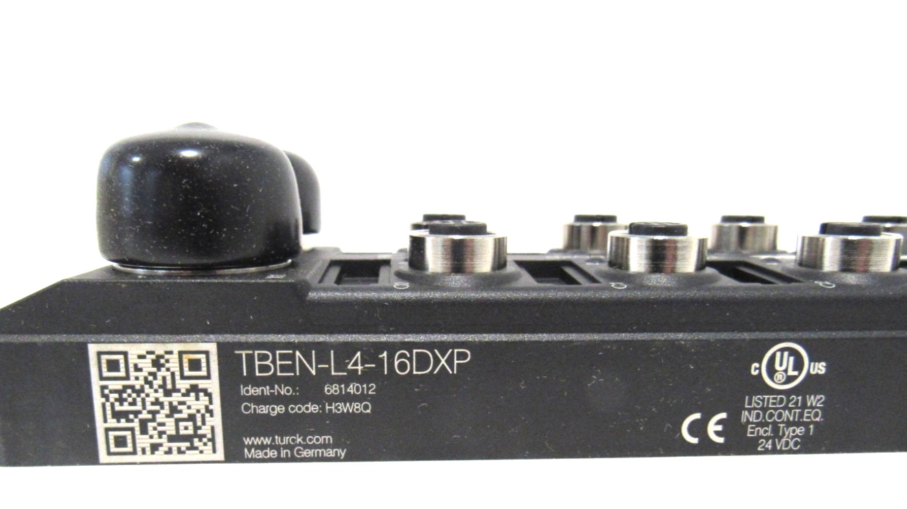 Turck Tben Module NEW TURCK TBEN-L4-16DXP I/O MODULE 6814012 TBENL416DXP - SB Industrial ...