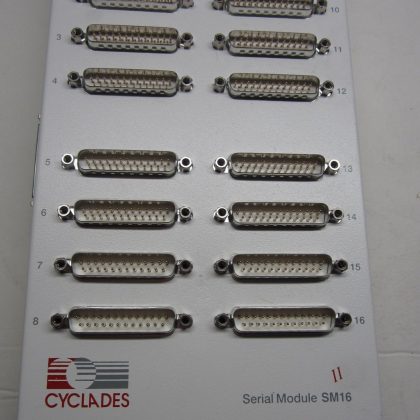 USED CYCLADES 16 PORT SERIAL MODULE SM16