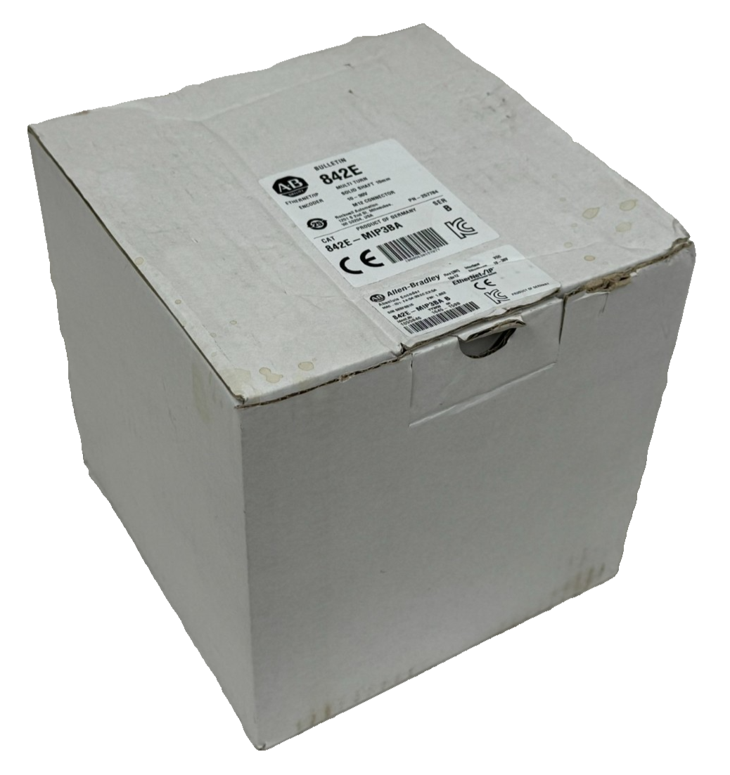 ALLEN BRADLEY 842E-MIP3BA ETHERNET/IP ENCODER SER. B 1055846 UNUSED SURPLUS
