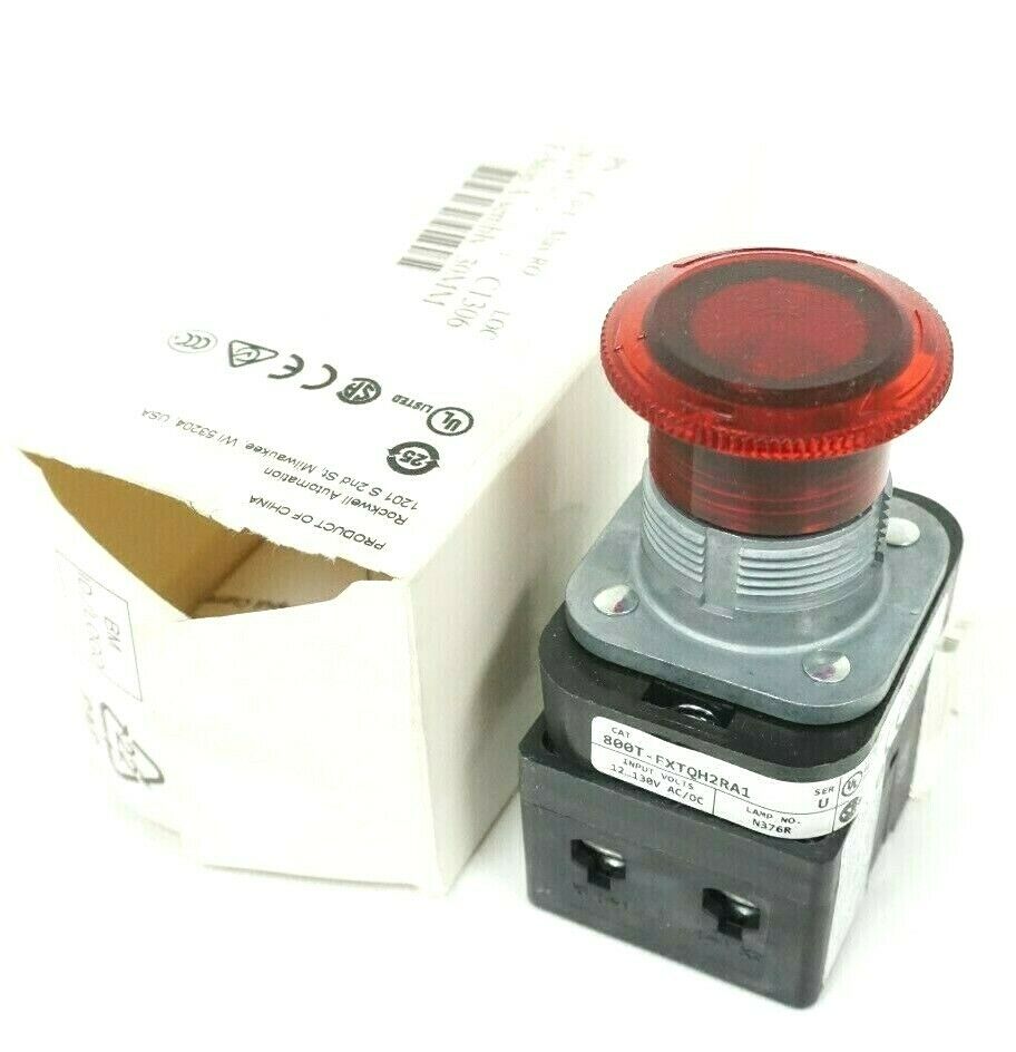 NEW ALLEN BRADLEY 800T-FXTQH2RA1 PUSH BUTTON 800TFXTQH2RA1 - SB