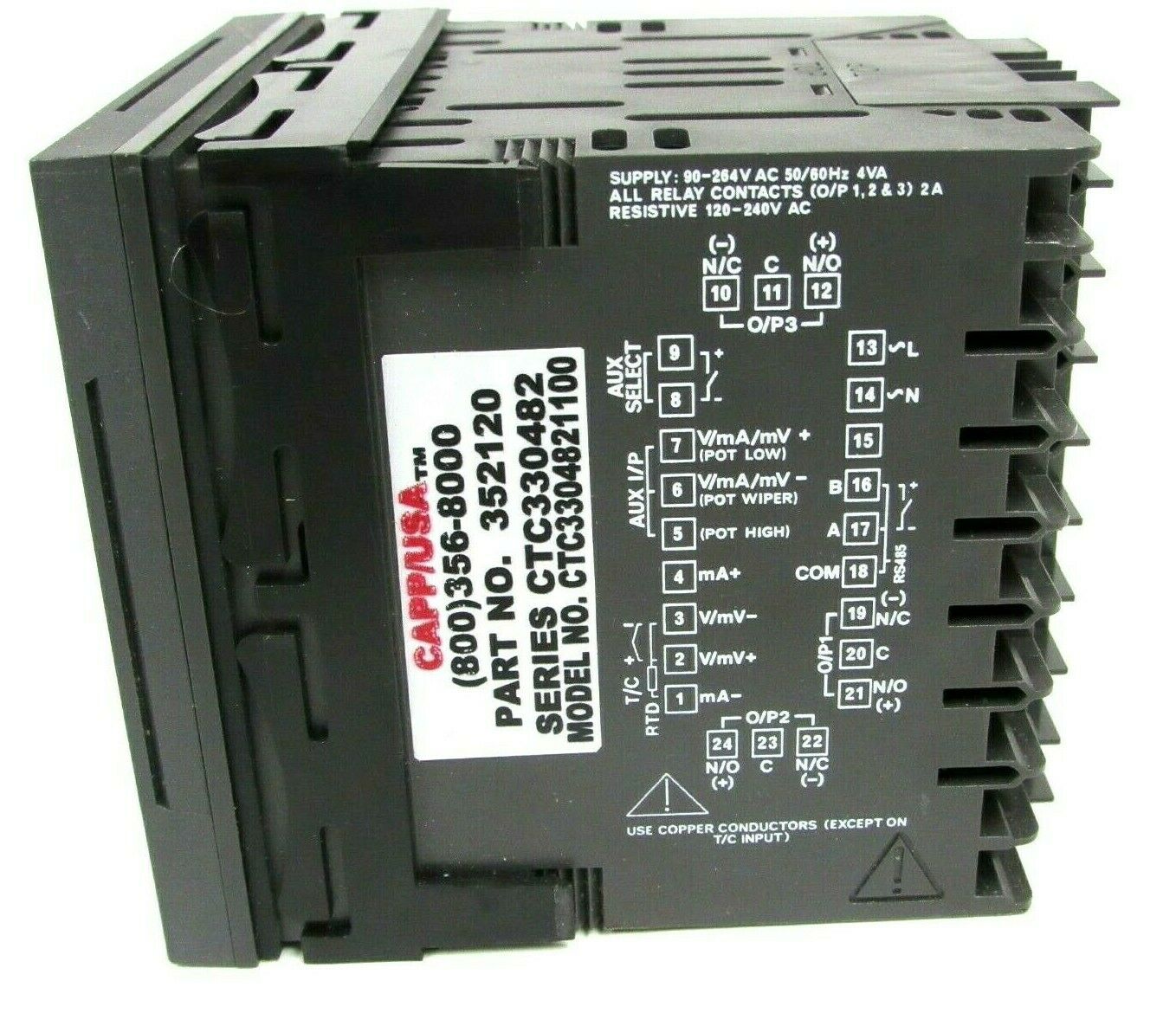 NEW CAPP USA 352120 CTC330482-1100 TEMPERATURE CONTROLLER CTC3304821100 ...