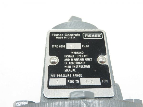 NEW FISHER 6392-1 STEAM REGULATOR 63921 - Image 3
