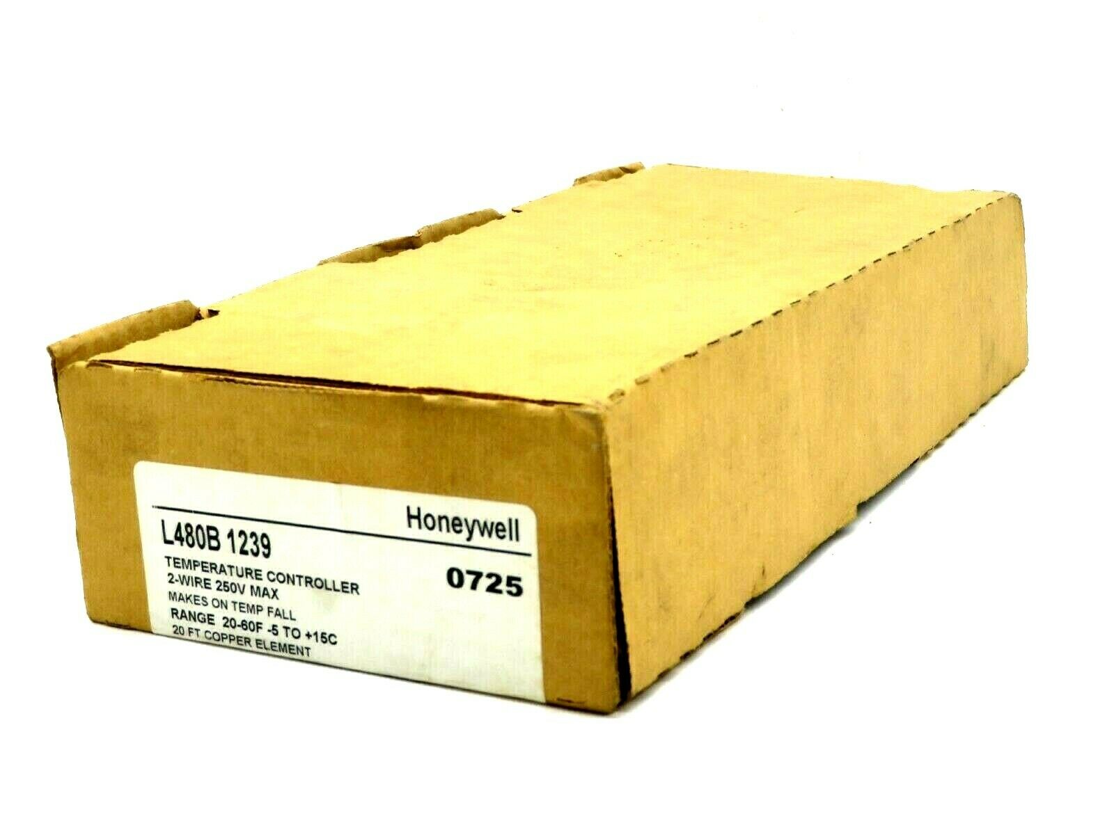 NEW HONEYWELL L480B-1239 TEMPERATURE CONTROLLER L480B1239 - SB ...