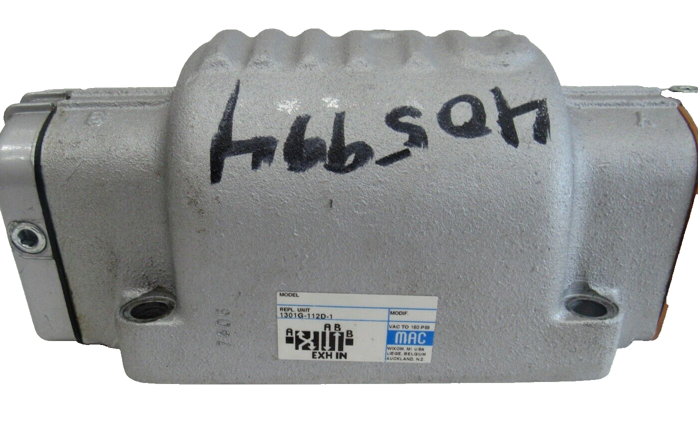 NEW MAC VALVES 1301G-112D-1 SOLENOID VALVE 1301G112D1 - Image 5