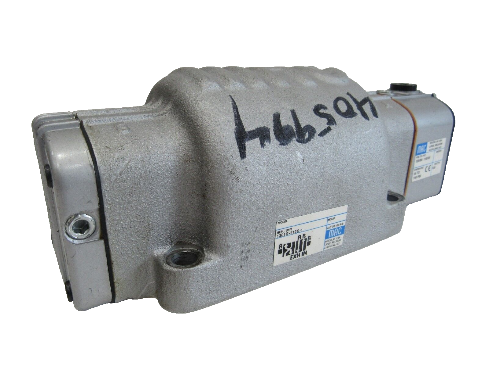 NEW MAC VALVES 1301G-112D-1 SOLENOID VALVE 1301G112D1