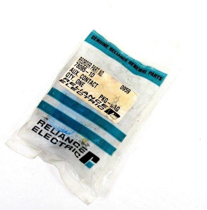 NEW RELIANCE ELECTRIC 78095-1D AUXILIARY CONTACT 780951D