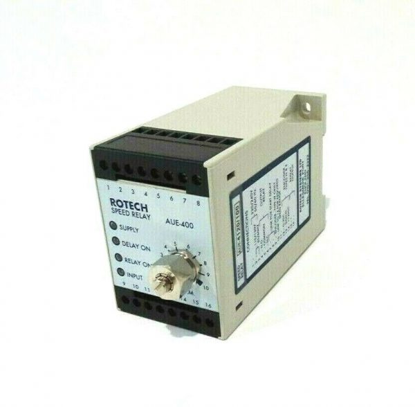 NEW ROTECH AUE-4120 /100 SPEED RELAY AUE-400 AUE4120100