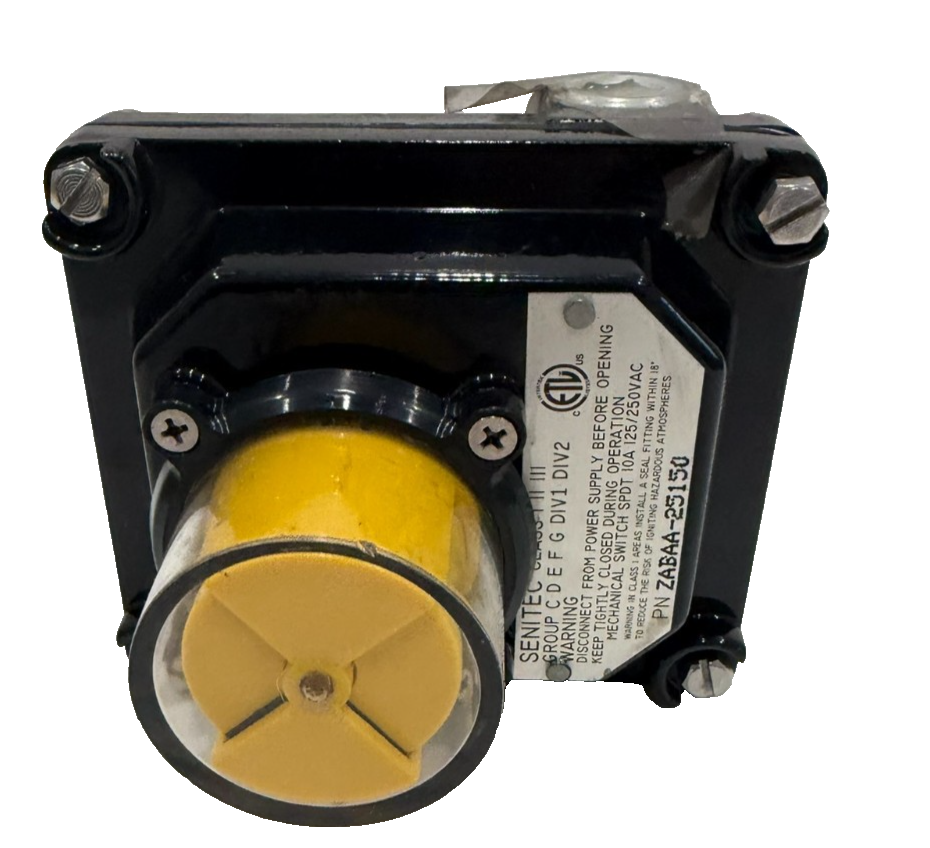 NEW SENITEC ZABAA-25150 VALVE POSITION INDICATOR DEVICE ZABAA25150 - SB ...