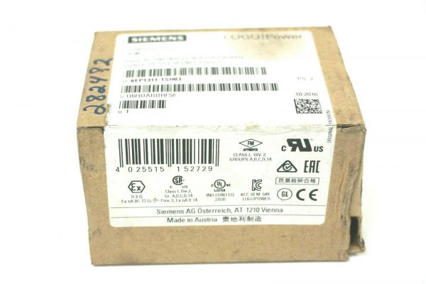 NEW SIEMENS 6EP1311-1SH03 POWER SUPPLY 6EP13111SH03 - Image 3