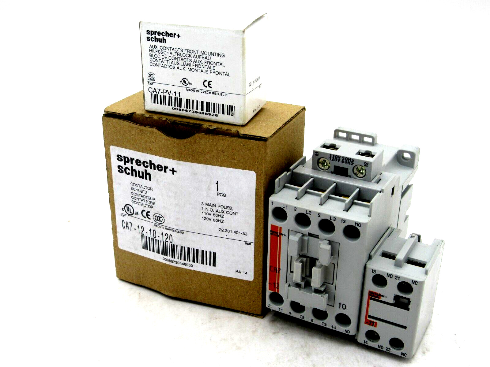 Industrial Electrical SPRECHER ≈ SCHUH CA7 12 10 220W NON REVERSING