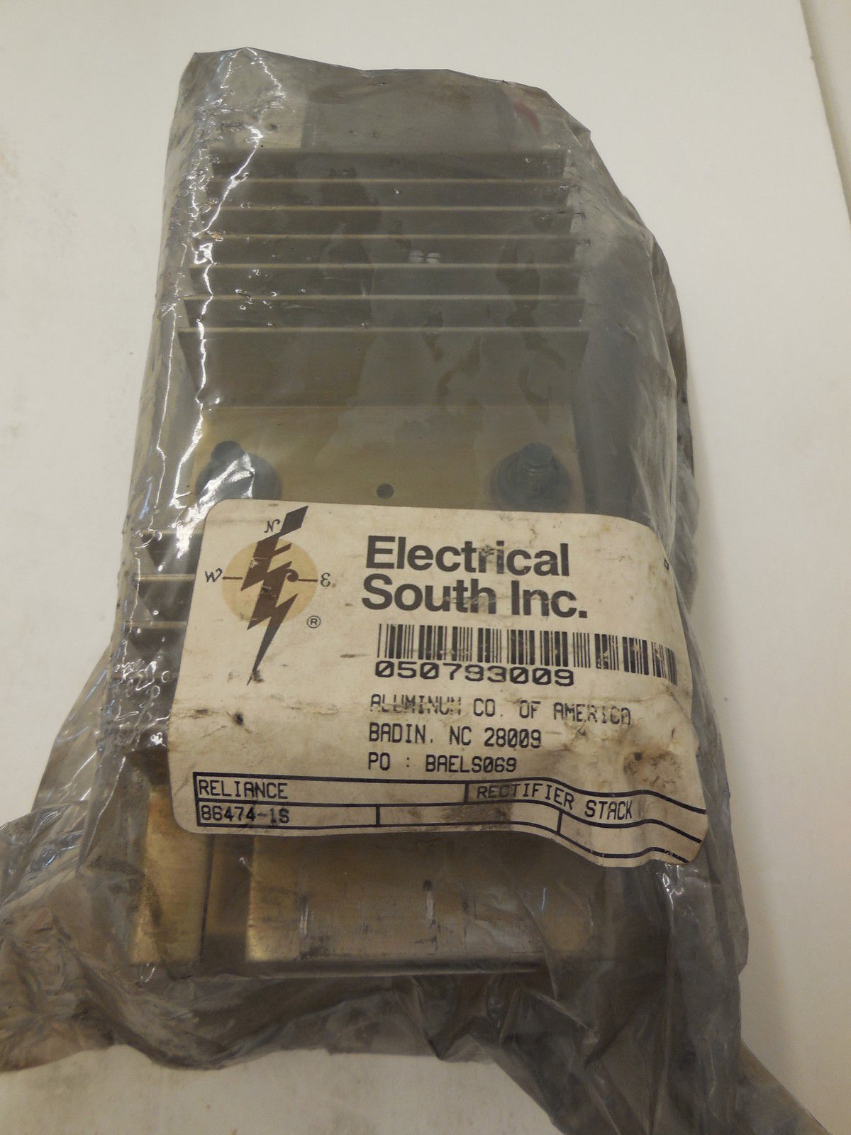 RELIANCE ELECTRIC 86474-1S RECTIFIER STACK 864741S
