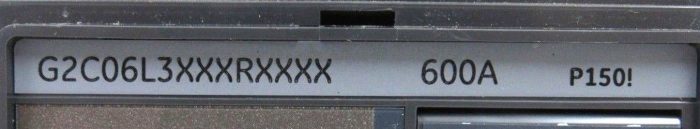 USED GENERAL ELECTRIC G2C06L3XXXRXXXX ENTELLI GUARD TU TRIP UNIT 600A-600A - Image 5