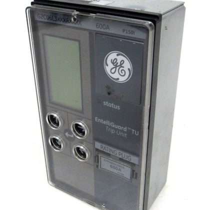 USED GENERAL ELECTRIC G2C06L3XXXRXXXX ENTELLI GUARD TU TRIP UNIT 600A-600A