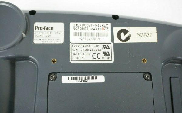 USED PRO FACE GPH70-SC41-24VP 0980011-02 TEACH PENDANT TOUCHSCREEN CONTROLLER - Image 5