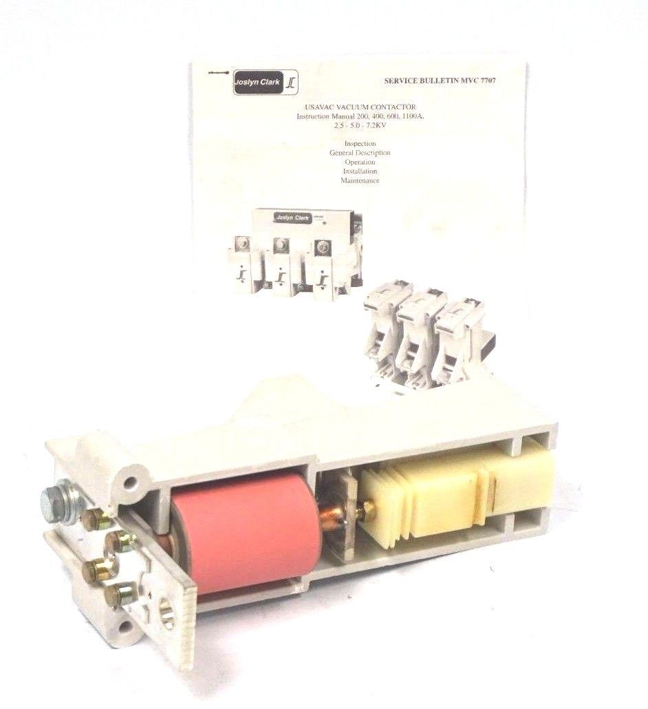 JOSLYN CLARK BUL. 7707 USAVAC CONTACTOR #240 600A