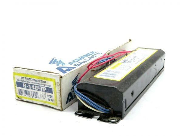 NEW ADVANCE BALLAST R-140-TP RAPID START BALLAST 120V 60HZ F40T1 R1401TP R140TP