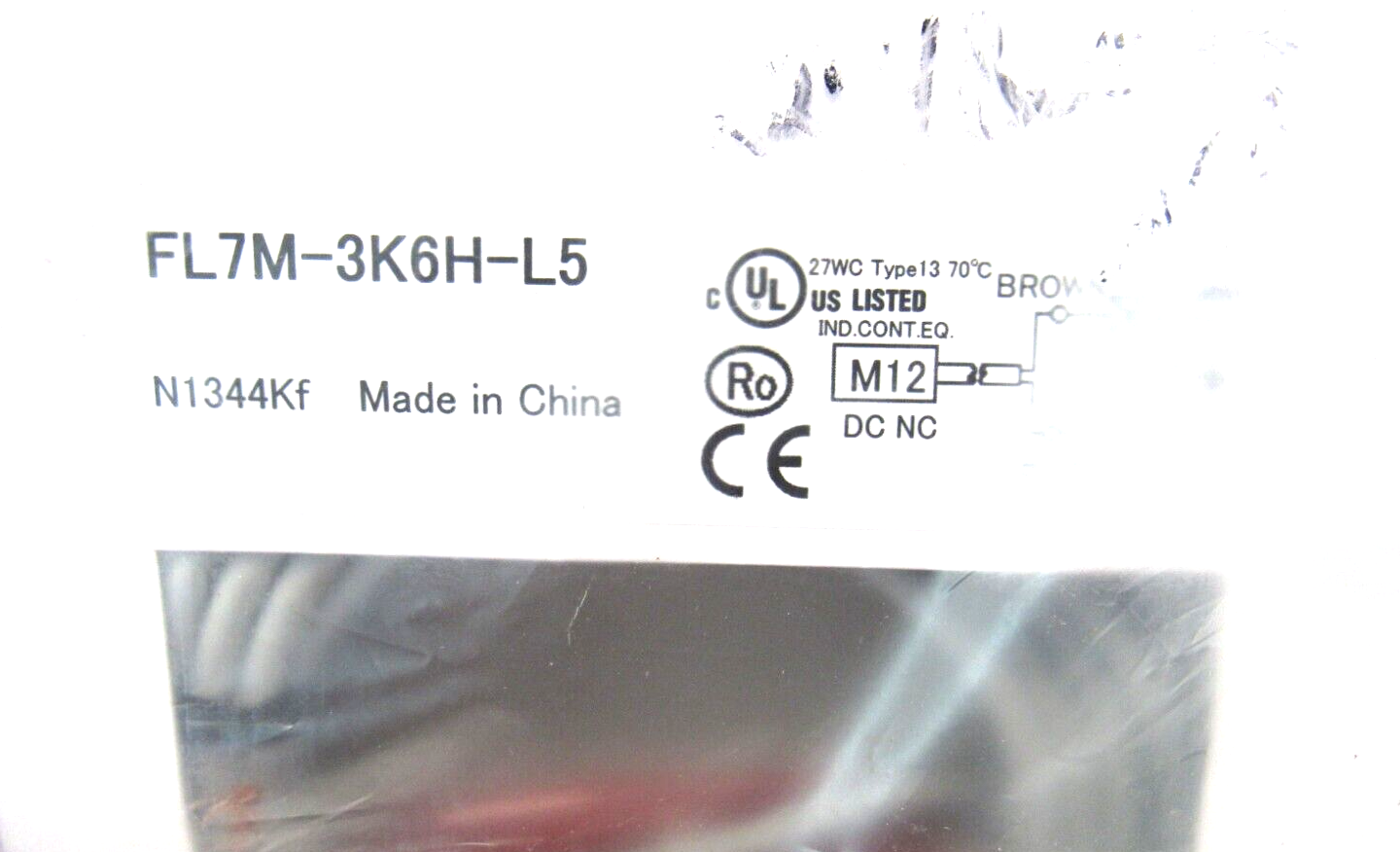 NEW AZBIL FL7M-3K6H-L5 PROXIMITY SENSOR FL7M3K6HL5 - Image 3