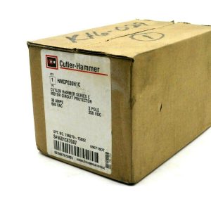 NEW CUTLER HAMMER HMCP030H1C MOTOR CIRCUIT PROTECTOR SER.C 30AMP 600VAC