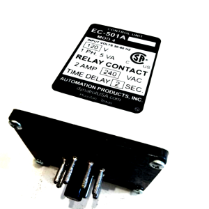 NEW DYNATROL EC-501A TIME DELAY RELAY MOD4 120V 1PH 5VA EC501A